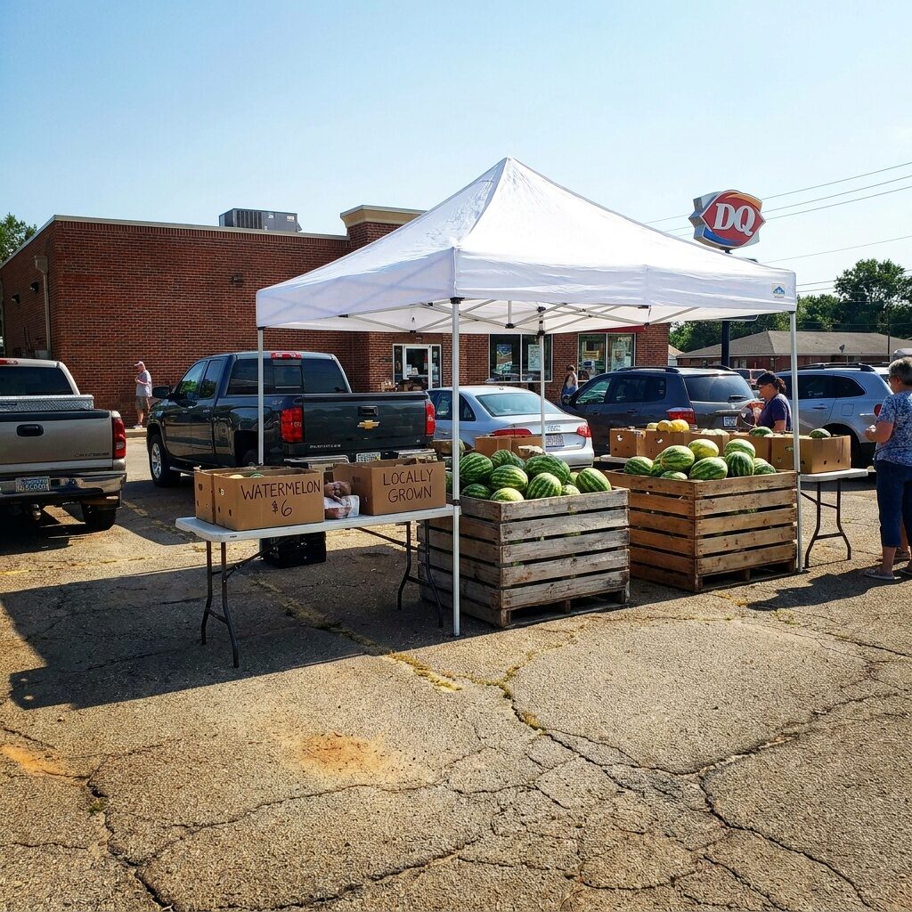 DeSoto Fruits & Juice roadside stand